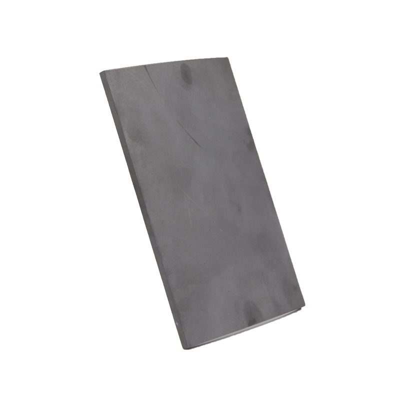 Rectangle Single Curved Sintered Silicon Carbide Sic Ceramic Plate